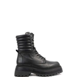 Sergio Moretti Chunky Platform Ankle Boots With Ruched Detailing - NWT